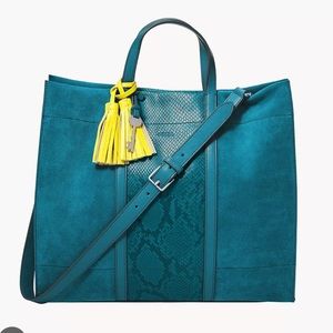 COPY - Fossil Carmen Shopper in Lagoon (New With Tags and still in shipping pla…